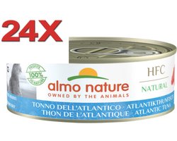 Almo Nature HFC - Kattenvoer - Atlantische Oceaan Tonijn - 24x150gr