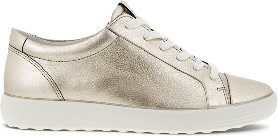 Ecco Soft 7 W Sneakers goud Imitatieleer - Dames - Maat 42