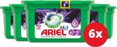 6x Ariel Allin1 Wascapsules + touch of Lenor Unstoppables 10 Stuks - (Voordeelverpakking 60 stuks)
