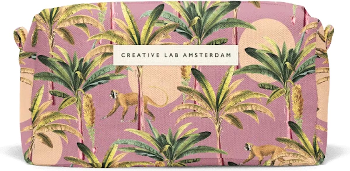 Creative Lab Amsterdam - Etui - Paars - Bananen