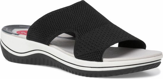 Jana Dames Slipper 8-8-27228-28 001 RELAX fit Maat: 37 EU