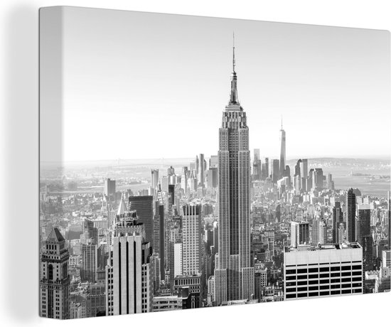 Tableau sur toile Skyline de New York avec l Empire State