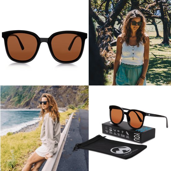 MowMow® XL Zonnebril dames - Gepolariseerd - UV 400 - BLISS van MowMow — afbeelding 4