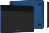 XPPen Deco Fun S Tablette graphique à stylet passif 8192 niveaux avec inclinaison à 60° Tablette de dessin 6x4 pouces pour l'apprentissage du dessin à distance ou les jeux OSU Bleu