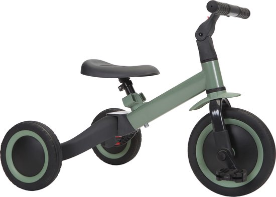 Product: Topmark 4 in1 Driewieler - Loopfiets - Balance Bike - Kaya - Groen, van het merk Topmark