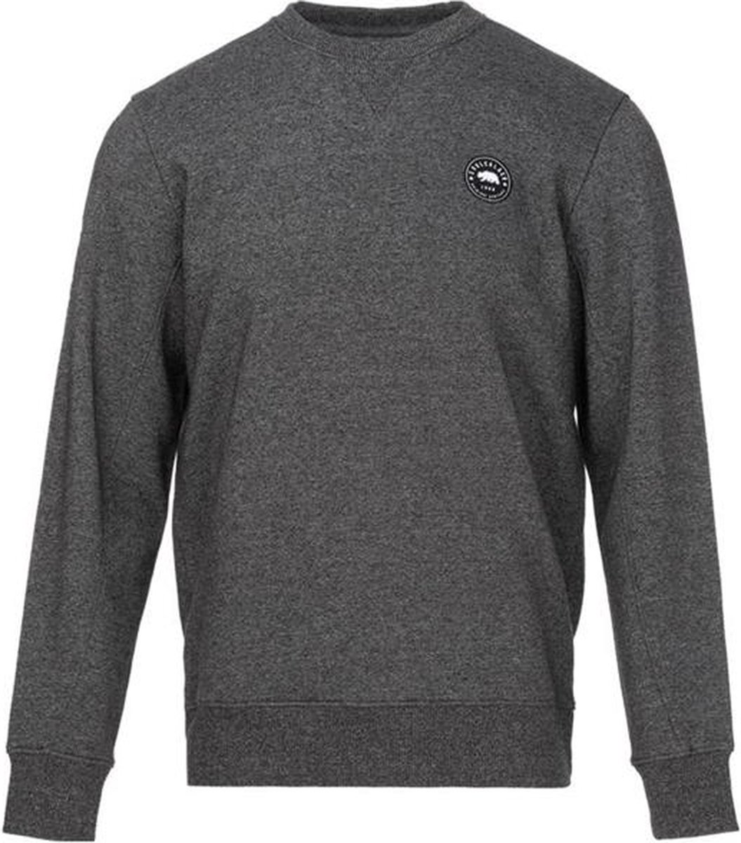 Soulcal - Joggingsweater - ronde hals - Heren - sporttrui - Donker grijs - Maat XXL