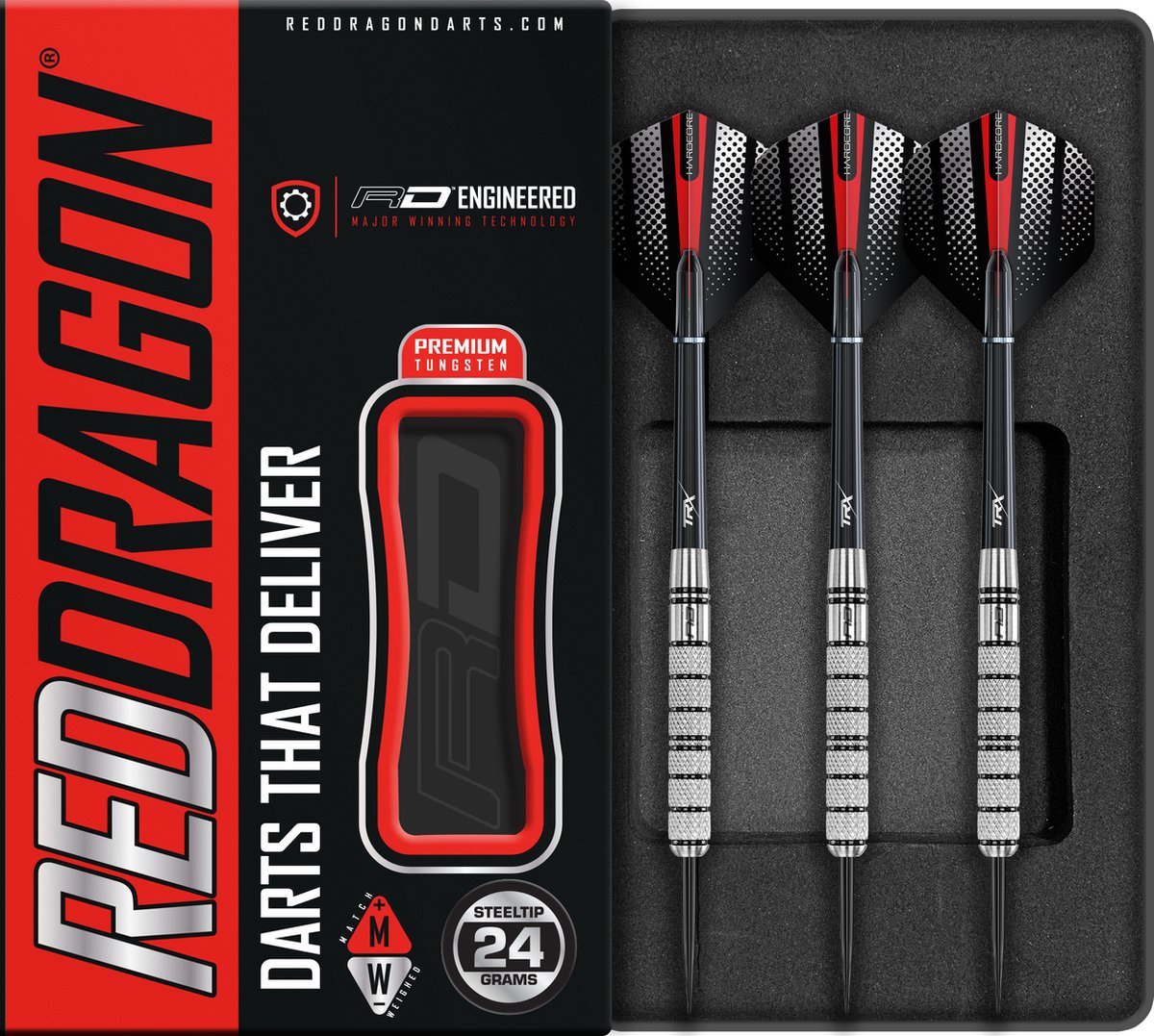 Red Dragon Crusader 80% - Dartpijlen
