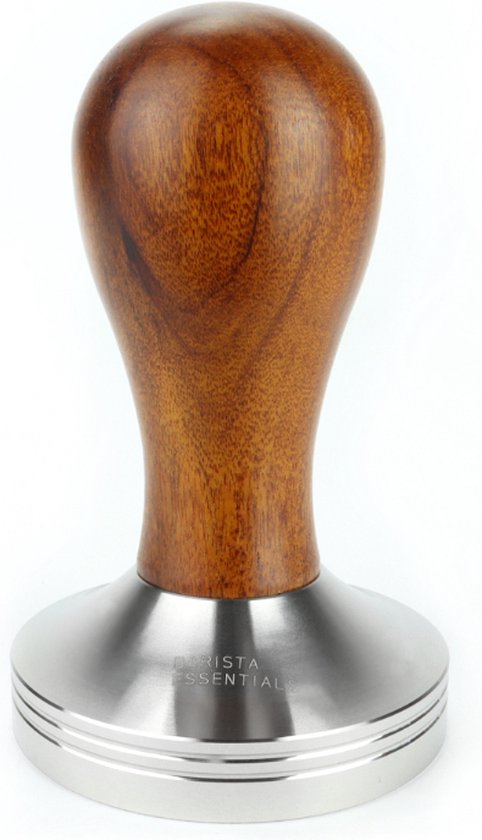 Tamper 58mm - 58mm, Hout - Koffie Tamper – Espresso Tamper - Koffie Stamper - Quick Mill – Espressomachine - Barista Essentials