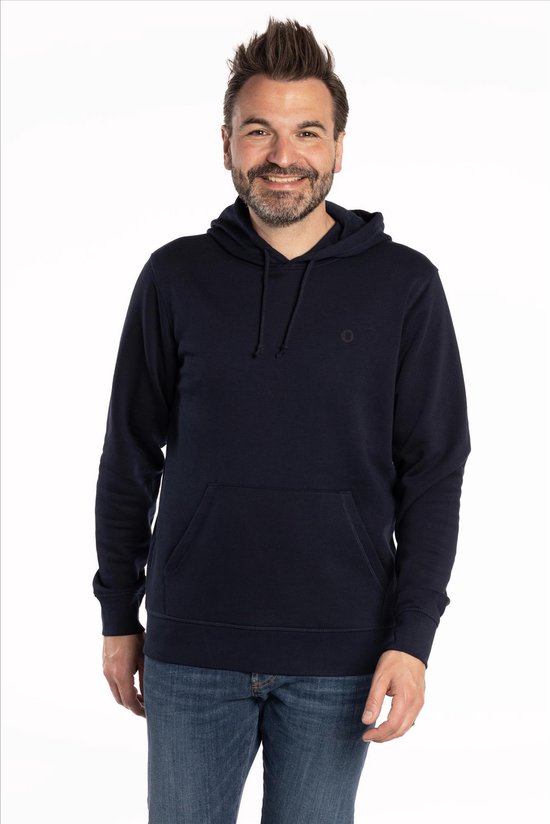 Brooklyn - Donkerblauwe hoodie B-Icon | Sweater |Kaptrui | Trui | Pull | Homewear |Comfy
