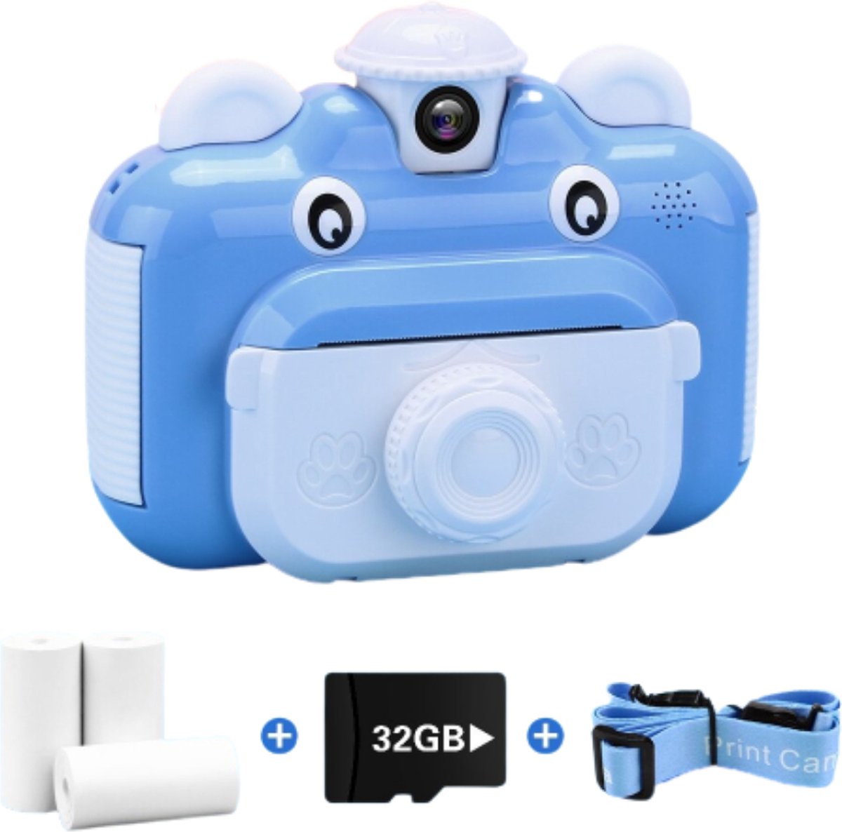 Thuys - Polaroid Camera - Bundel - Blauw
