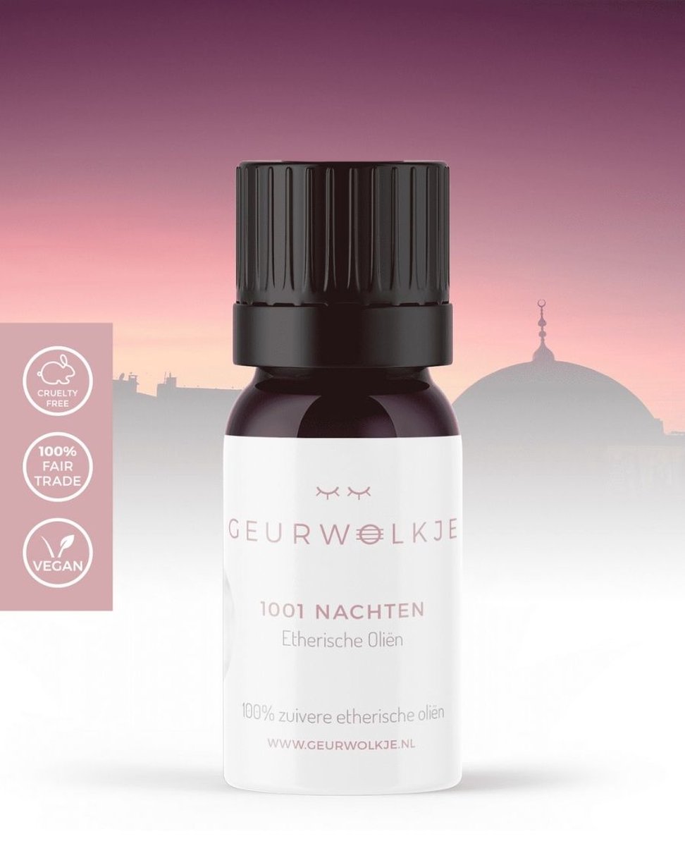 Goedkoopste 1001 Nachten 100 Etherische Olie 5 ML Geurwolkje® Blend. Aromatherapie, Essential Oil, Geurolie, Aroma Olie Diffuser