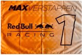 Max Verstappen Vlag Oranje #1 2022 - Formule 1 - Red Bull Racing Vlag -