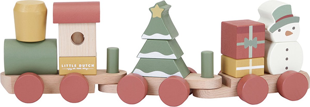 Little Dutch Blokkentrein - Kerst — afbeelding 2