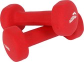 Dumbell 1,5 kg x 2 Neoprene - Rood | Mambo Max | Gewichten