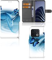 Étui pour téléphone portable OnePlus 10 Pro Étui pour téléphone Portefeuille Papillons