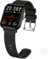Essential Link Smartwatch - Geschikt voor Heren/Dames - Activity Tracker - iOS/Android - Smartwatches- Smartwatch Heren - Smartwatch Dames - Zwart