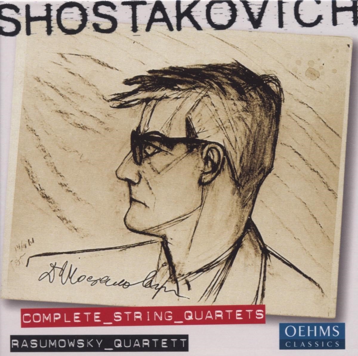 Rasumowsky Quartett - Shostakovich: Complete String Quartets (5 CD)