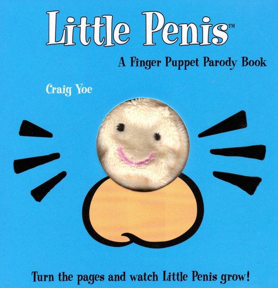 Little Penis Finger Puppet Parody Bk - cover