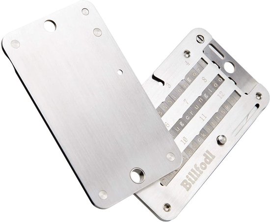 Billfodl - recovery seed phrase back up