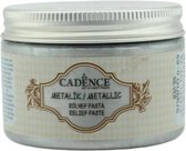 Cadence Textiel Metallic Relief Pasta 150 ml Zilver