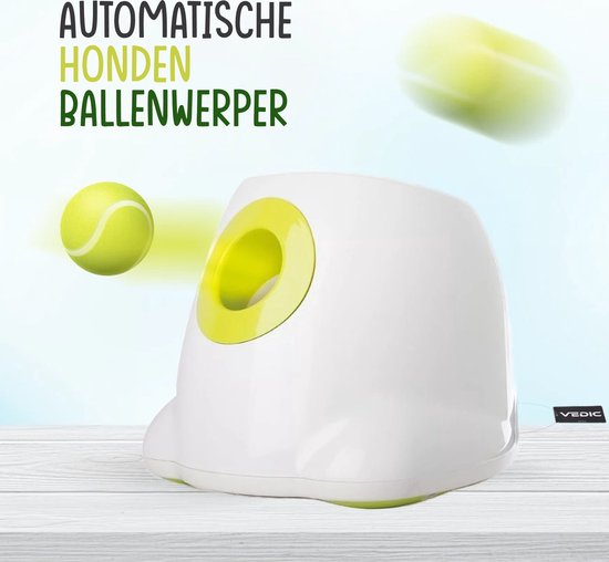 VEDIC® - Automatische ballenwerper - Hondenspeelgoed - Ballenschieter voor honden