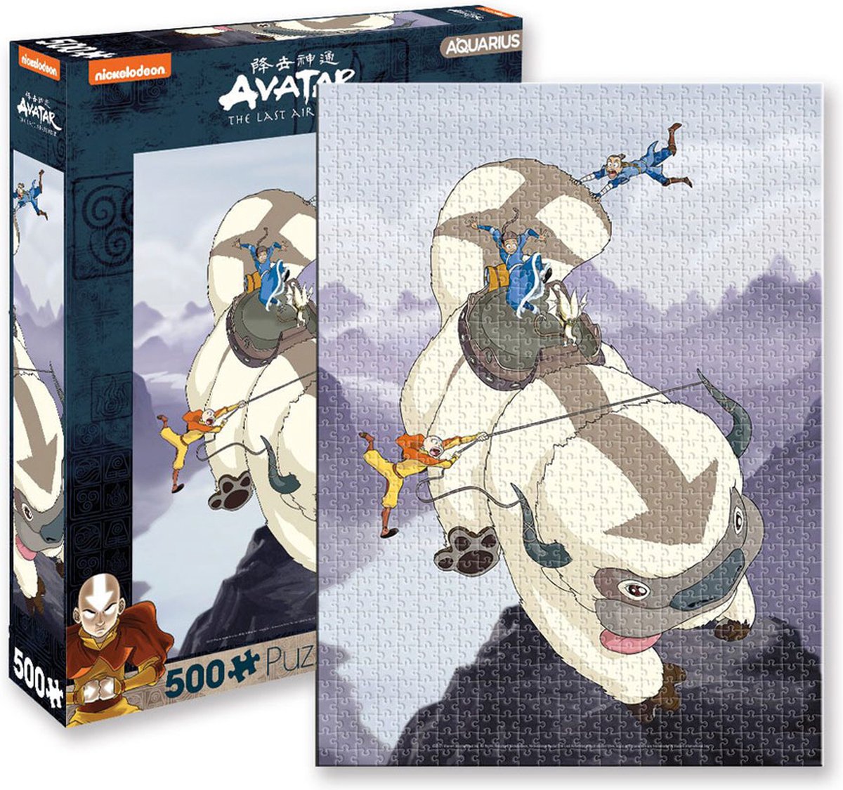 Avatar: The Last Airbender Puzzel Appa and Gang (500 stukken)