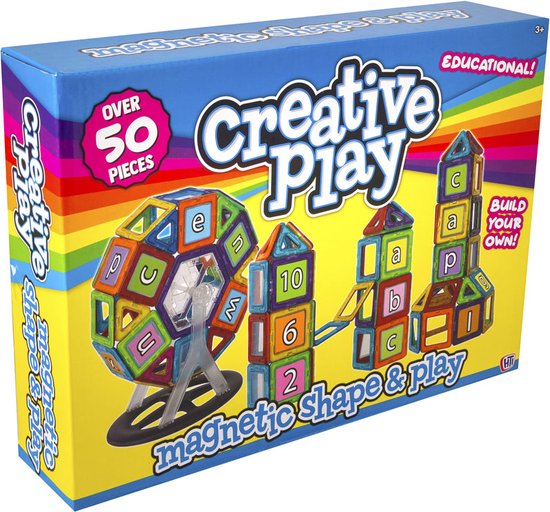 Afbeelding van het spel Creative Play - Magna Tiles Intelligent Magnetic Building Set