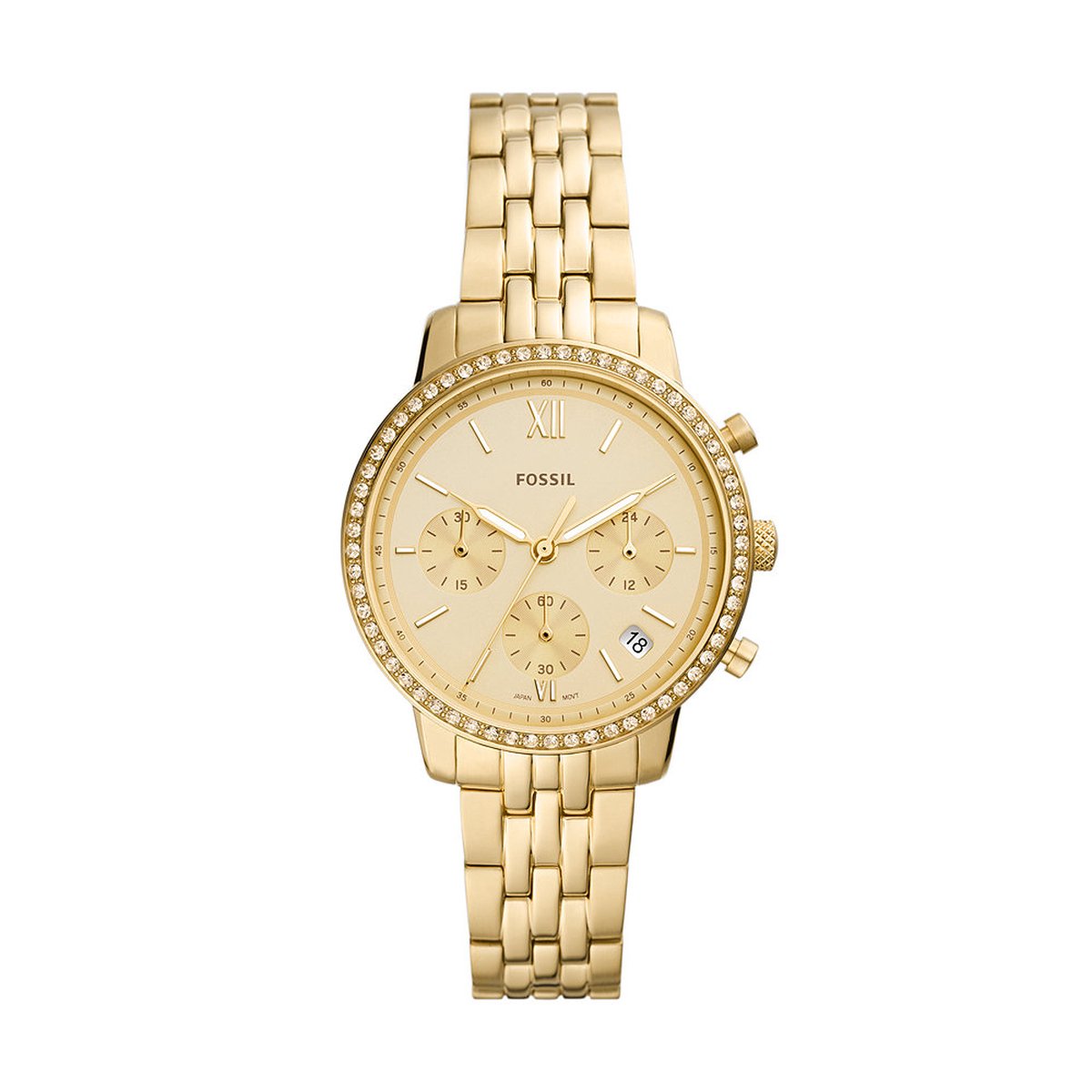 Fossil ES5219 Dameshorloge 36 mm - Goudkleurig