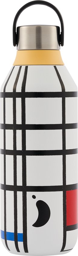 Chillys Series 2 - Drinkfles - Thermosfles - 500ml - Piet Mondrian