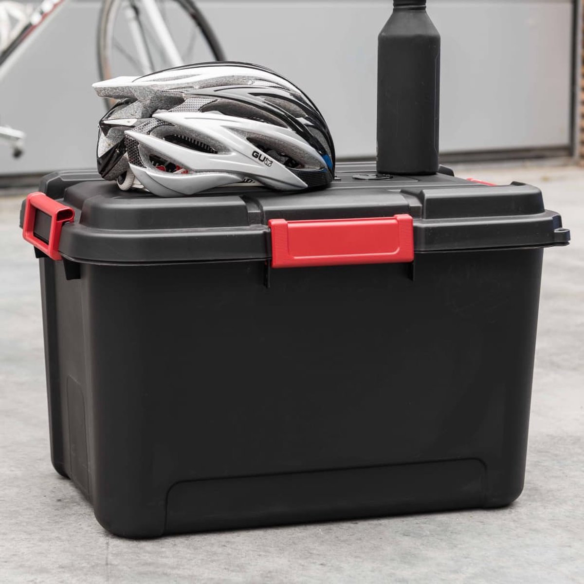 Curver Keter Opbergboxen 2 st Outback met deksel 60 L zwart | bol.com