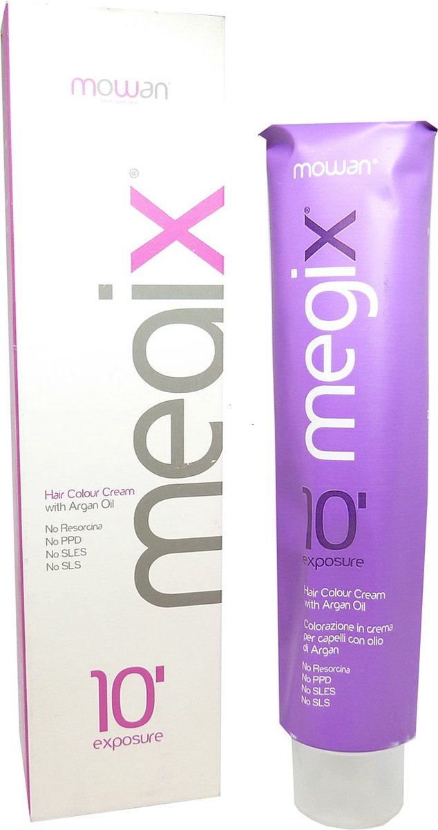 Mowan Megix Hair Innovaction Permanente Crème Kleuring Haarkleur 120ml - Violet / Violett