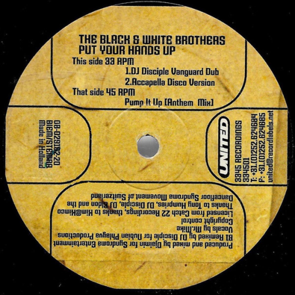 The Black & White Brothers - Put Your Hands Up