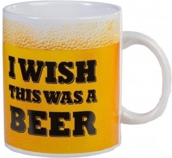 Mug XL avec imprimé bière