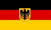 Kleine Duitse vlag  60 x 90 cm