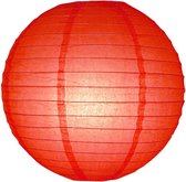 Lanterne boule de luxe Ø 25 cm - Rouge