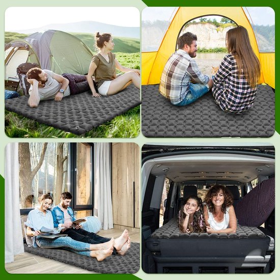 Camping Luchtbed ,Camping Mat ,outdoor wandelen trekking strand ,campingmatras van Merkloos — afbeelding 2