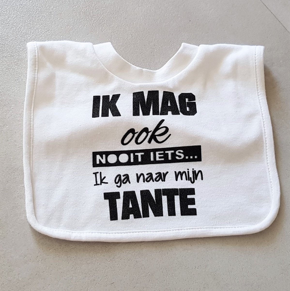Goedkoopste Baby slabbetje cadeau tekst tante worden hoera zwangerschap bekendmaking aankondiging voor de liefste aanstaande geboorte gaat worden jullie worden zwangerschapsaankondiging