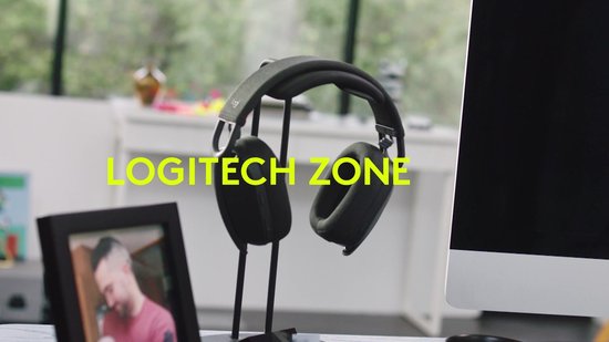 Casque PC sans fil Bluetooth Logitech Zone Vibe 125 Graphite - Casque PC