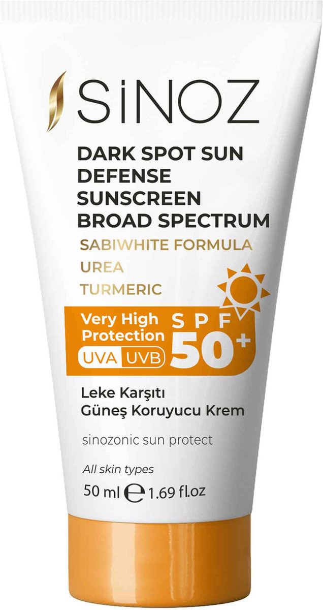 SiNOZ Zonnebrand Anti Pigment Vlekken - Factor 50+ - Zonnebrand - 50 ml