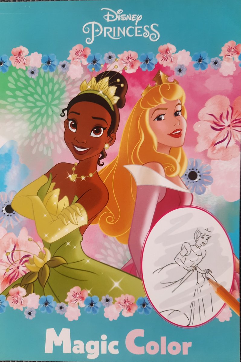 Livre de coloriage magique à gratter princesses Disney - Disney princesses