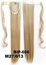 Wrap Around ponytail, rallonges queue de cheval blond droit - M27/613