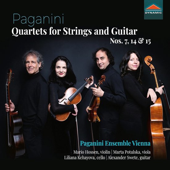 Paganini Ensemble Vienna - Paganini: Quartets For Strings And Guitar Nos. 7, 14 & 15 (CD)
