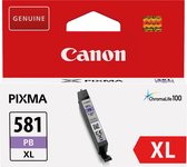 Canon CLI-581PB XL - 8.3 ml - XL grootte - fotoblauw - origineel - inkttank - voor PIXMA TR8550, TS8151, TS8250, TS8251, TS8252, TS8350, TS8351, TS8352, TS9150, TS9155