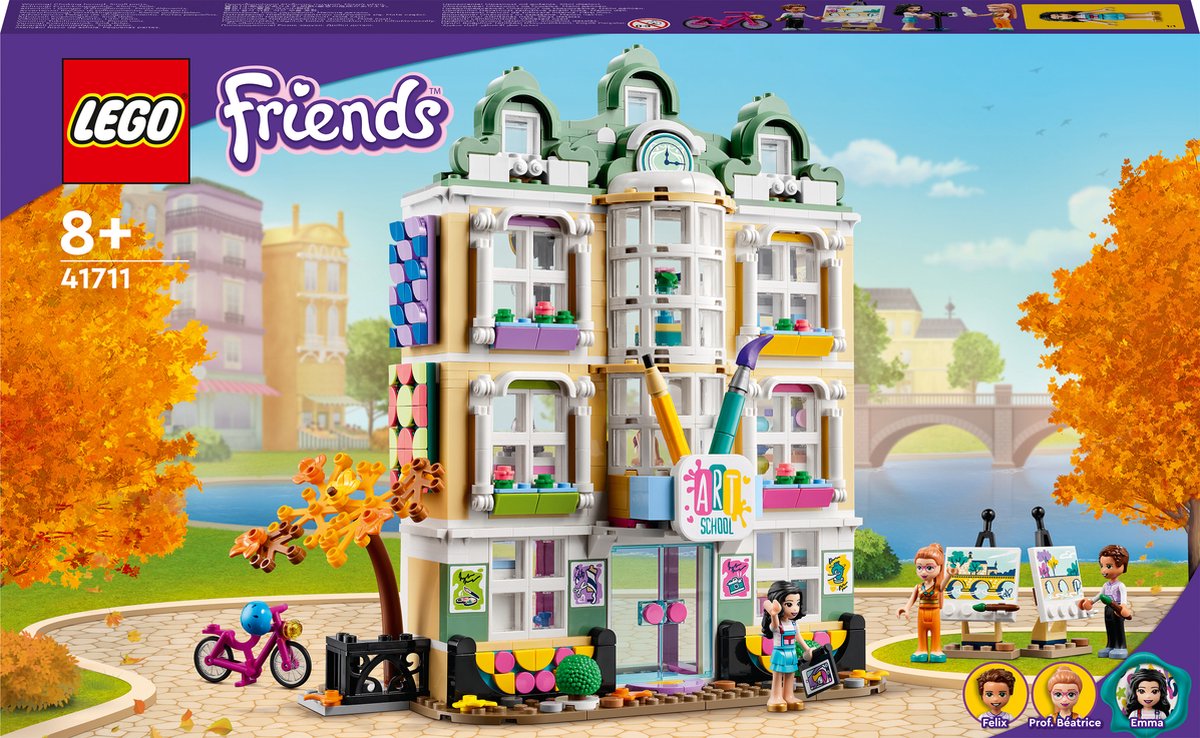 LEGO Friends 41704 pas cher, L'immeuble de la grand-rue