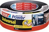 Tesa extra Power Universal, ft 50 mm x 50 m, zwart 6 stuks