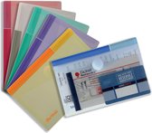 Tarifold documentenmap Collection Color voor ft A6 (165 x 109 mm), pak van 6 stuks 10 stuks