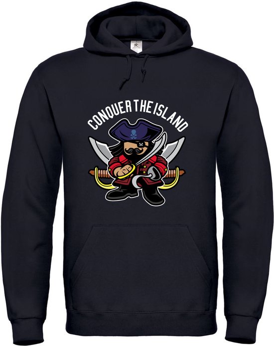 Klere-Zooi - Conquer The Island - Hoodie - 4XL