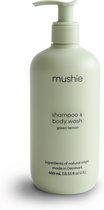 Mushie - Baby Shampoo & Body Wash (Green Lemon) - Verzorgingsproducten - Lemon