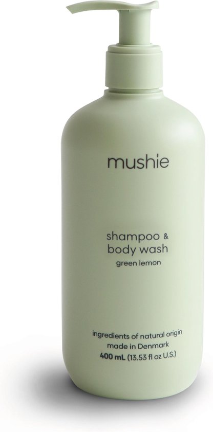 Mushie Baby Shampoo Body Wash Green Lemon