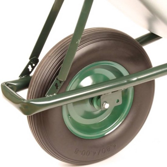 Benson Kruiwagen 85 liter met Antilek Band Gegalvaniseerde Bak